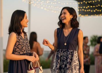 10 Pilihan Dress Batik Empire Waist Kombinasi Modern Terbaru 2025 Tampil Anggun dan Awet Muda