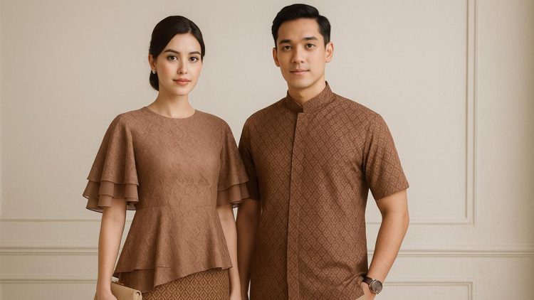 7 Inspirasi Model Batik Kombinasi Brokat Sarimbit Terbaru 2025 untuk Acara Formal Elegan dan Kompak