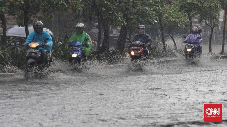 Prediksi Hujan di Mayoritas Wilayah Indonesia Hari Ini menurut BMKG