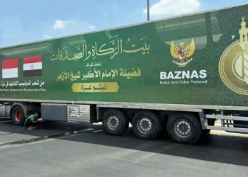 Bantuan 50 Truk Bahan Pangan Kiriman untuk Palestina dari Baznas