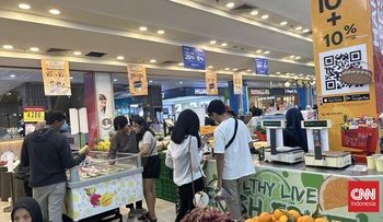 Habis Gajian Ayo Belanja, Diskon 50% + 20% di Transmart Full Day Sale