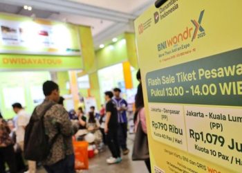Pengunjung Incar Tiket Pesawat Murah dan Promo Belanja 2025