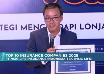Penghargaan Top 10 Perusahaan Asuransi 2025 untuk MSIG Life