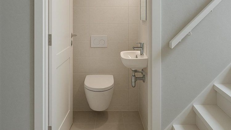 7 Ide Kamar Mandi Dekat Tangga untuk Akses Mudah Tuan Rumah dan Tamu