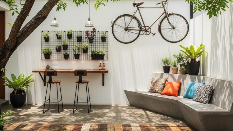 8 Model Teras Industrial Estetik 2025 Hunian Modern Sentuhan Rustik yang Elegan