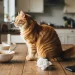 Melatih Kucing dan Anjing Agar Tidak Naik ke Meja Dapur dengan Trik Berbeda