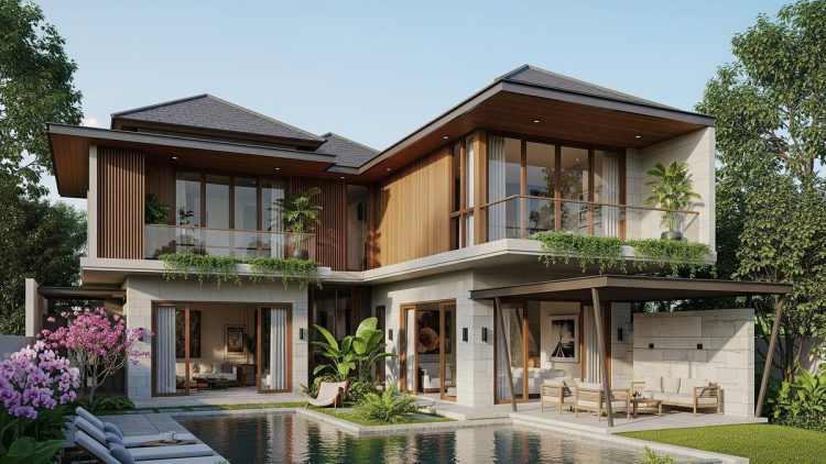 Inspirasi Desain Rumah 200 Meter di Pinggir Kota Sesuai Kebutuhan