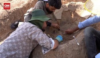 Air Surut Menyebabkan Penemuan Situs Pemakaman Kuno Seleukia di Irak