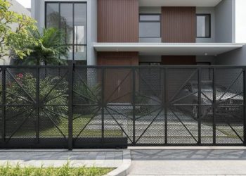 7 Model Pagar Besi Perforasi 2025, Desain Modern dan Aman untuk Hunian Kekinian