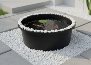 10 Desain Kolam Ikan dari Ember yang Estetik untuk Membuat Rumah Lebih Asri