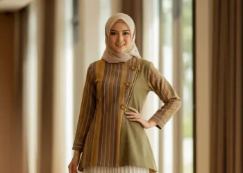 7 Model Baju Lurik Kerja Wanita Tampil Anggun dan Profesional dengan Sentuhan Tradisional Modern