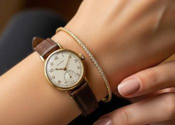 8 Kombinasi Gelang Emas Tipis dan Jam Tangan Klasik untuk Gaya Kekinian 2025