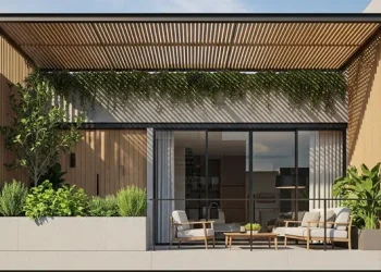 7 Desain Rumah Minimalis 2 Lantai dengan Toko di Lantai Bawah yang Ekonomis dan Multifungsi