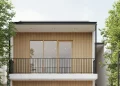 8 Desain Rumah Minimalis Depan Toko Gaya Japandi 2025 dengan Estetika dan Fungsionalitas Modern