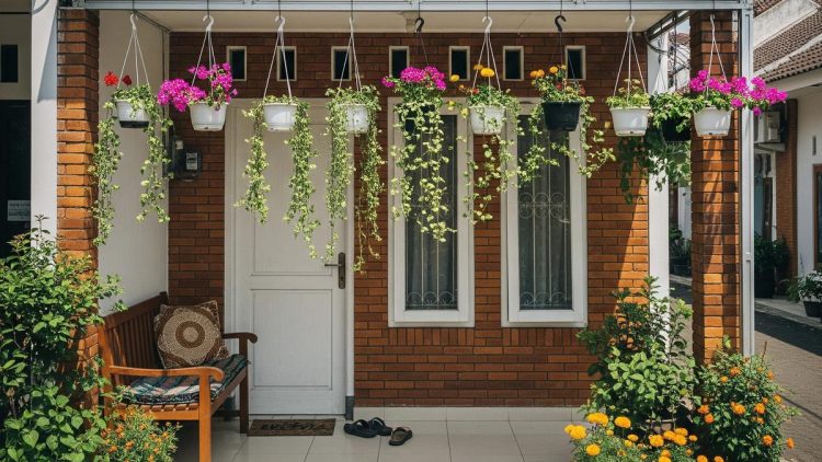 9 Desain Teras Kecil untuk Rumah Petak, Ruang Terbatas Menjadi Area Fungsional