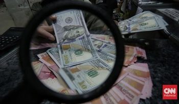Rupiah Melemah Jadi Rp16.593 per Dolar AS Hari Ini