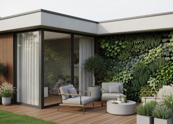 7 Model Rumah Kecil dengan Taman Vertikal dan Teras Cantik yang Nyaman dan Menyegarkan