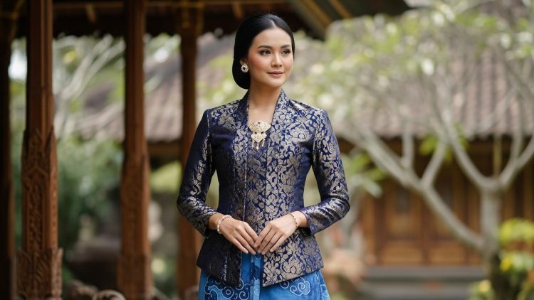 7 Padu Padan Warna Atasan Brokat dan Bawahan Batik yang Tren 2025, Kombinasi Modern dan Elegan