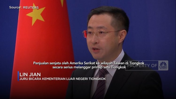 Tiongkok Marah! AS Rencanakan Penjualan Senjata dan Jet Tempur ke Taiwan