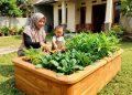 10 Desain Kebun Sayur Rumah untuk Anak yang Aman dan Menyenangkan Belajar Berkebun