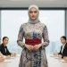 10 Model Gamis Kebaya Obi untuk Acara Kantor yang Anggun dan Profesional