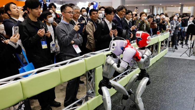 Robot-robot Canggih Terbaru Dipamerkan di Jepang