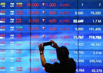 IHSG Turun ke 8.992 pada Kamis Sore, 331 Saham Mengalami Penurunan